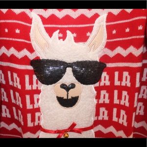 Llama Ugly Christmas Sweater (so cute!)